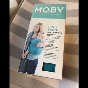Moby Ring Sling in Ocean Twist